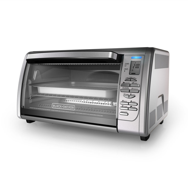 Black + Decker Digital Touchpad Toaster Oven & Reviews Wayfair